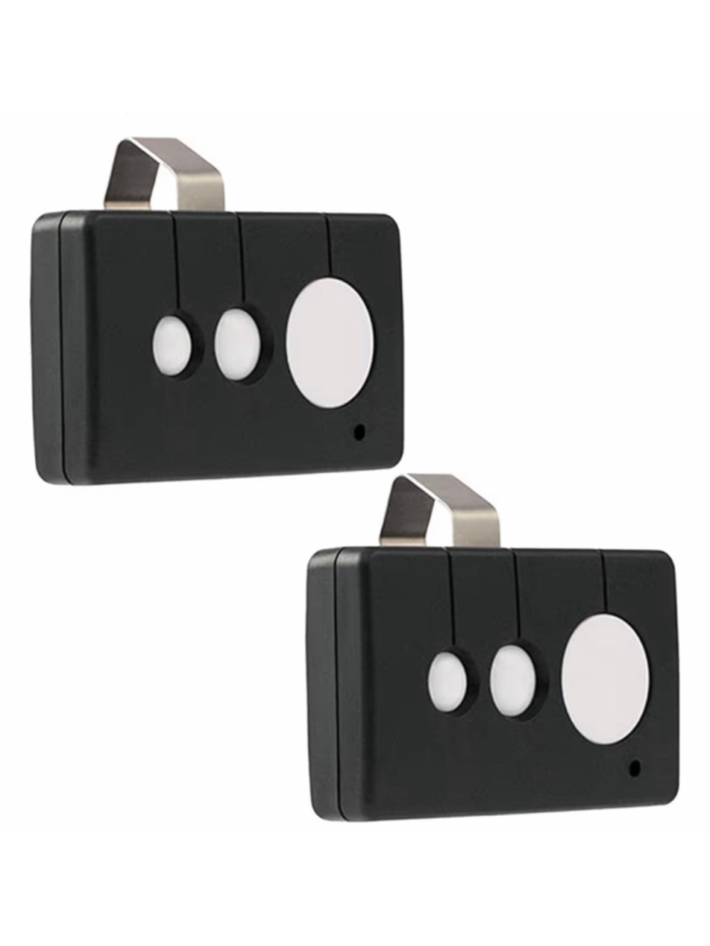 2 Pack Gate Opener Remote Control, 433.92 KHz Gate Clicker with 100 Range